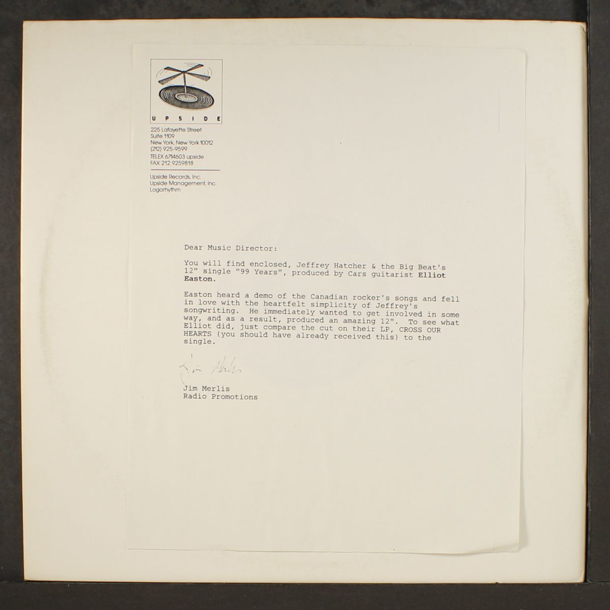 99 years / same by JEFFREY HATCHER & BIG BEAT