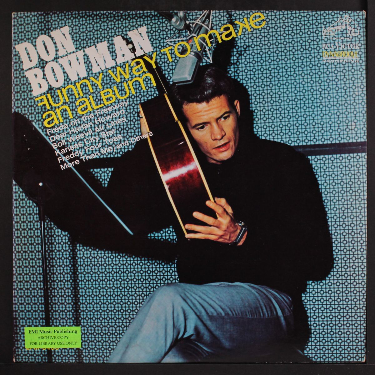 funny way to make an album by DON BOWMAN