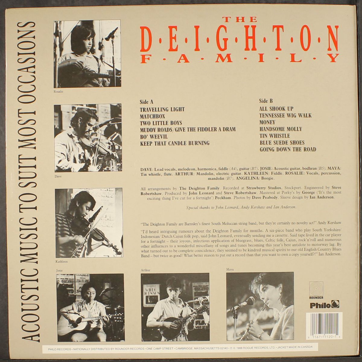 acoustic music to suit most occasions by DEIGHTON FAMILY