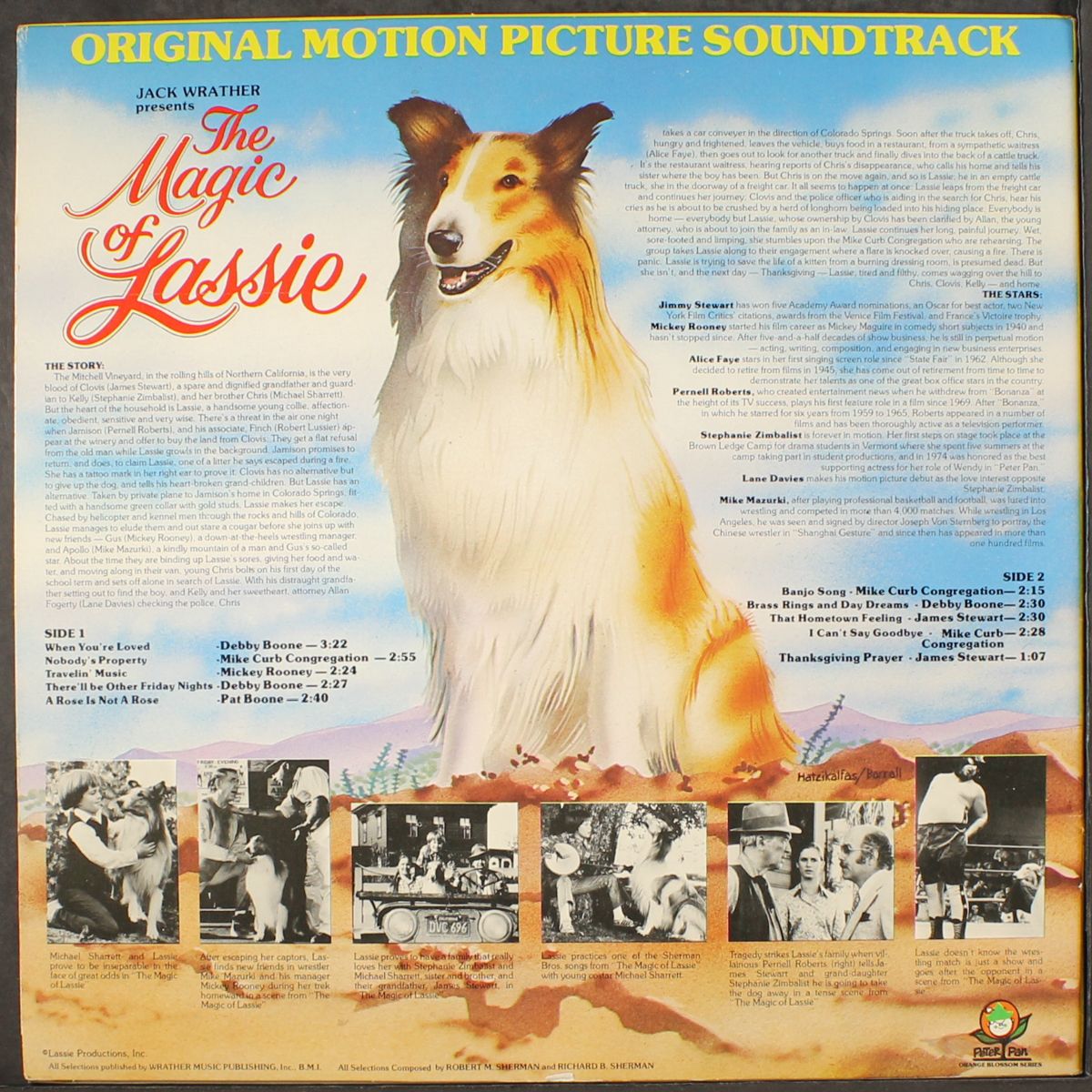 the magic of lassie by SOUNDTRACK