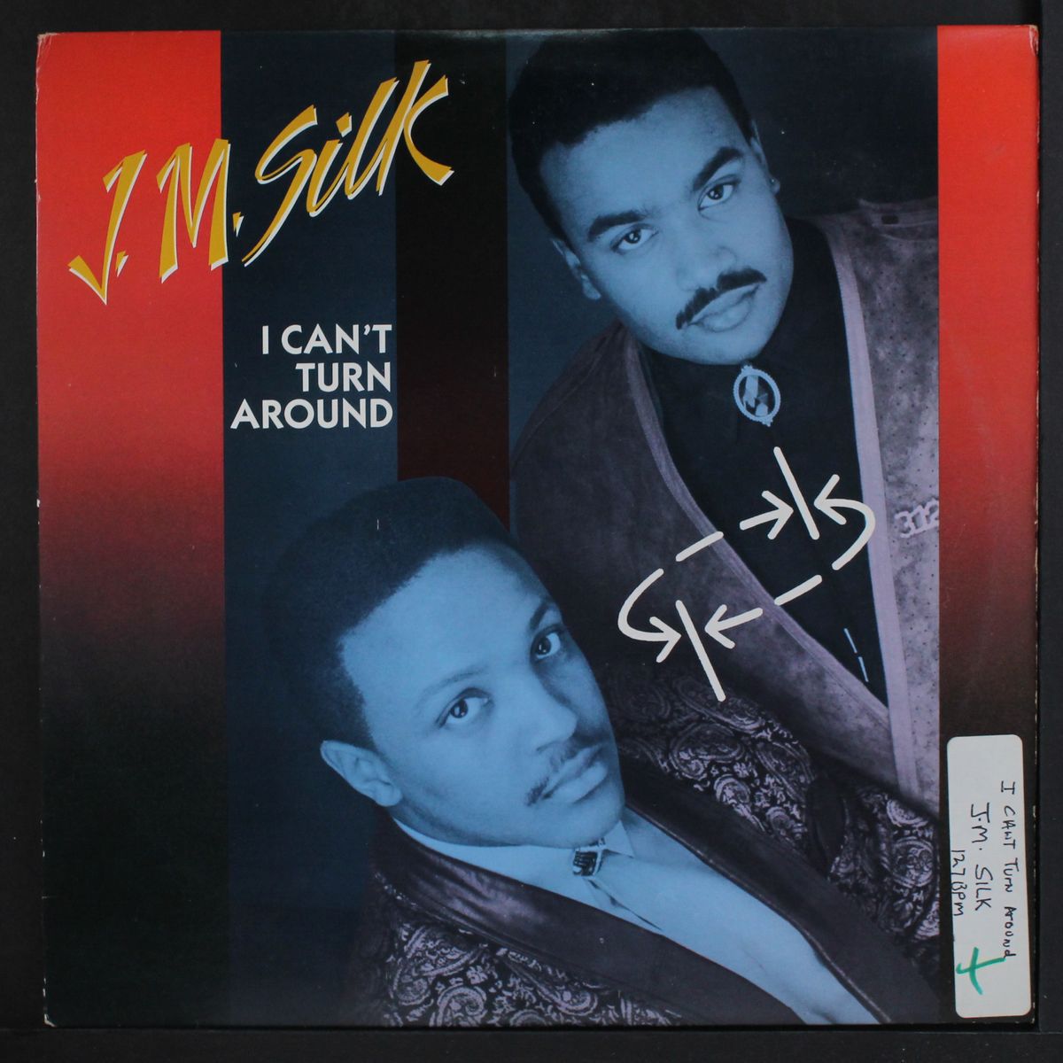 i can't turn around by J.M. SILK