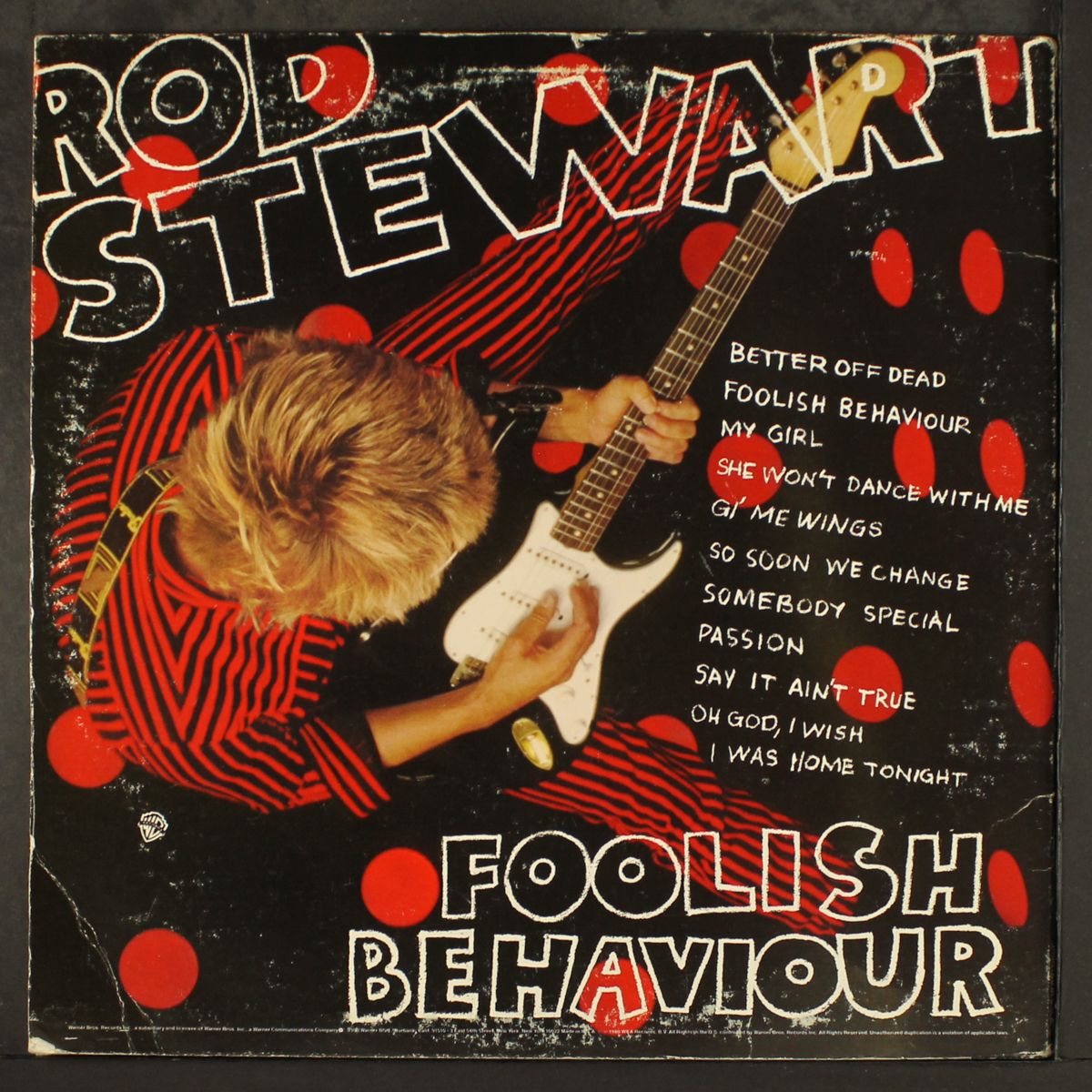 foolish behaviour by ROD STEWART