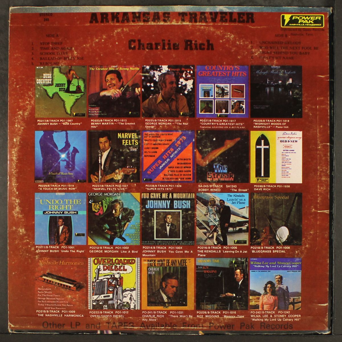 arkansas traveler by CHARLIE RICH
