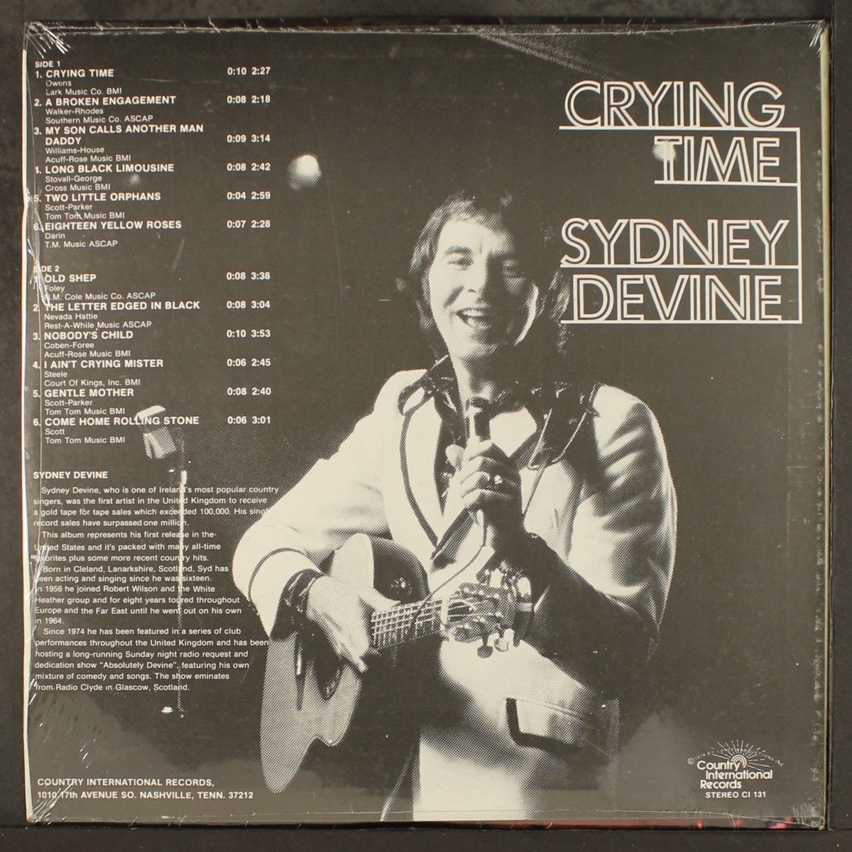 crying time by SYDNEY DEVINE