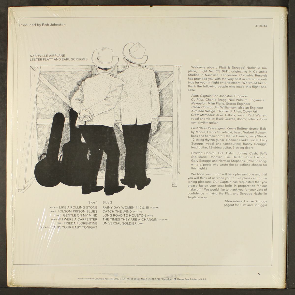 nashville airplane by FLATT & SCRUGGS