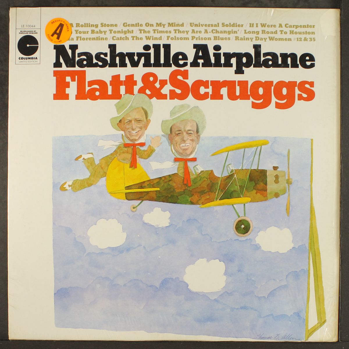 nashville airplane by FLATT & SCRUGGS
