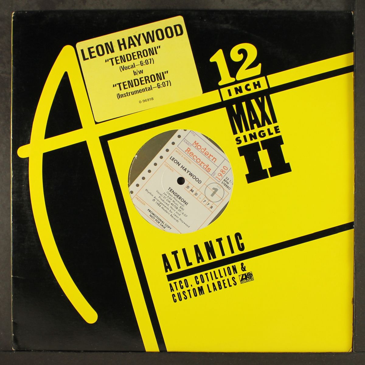 tenderoni / instro by LEON HAYWOOD