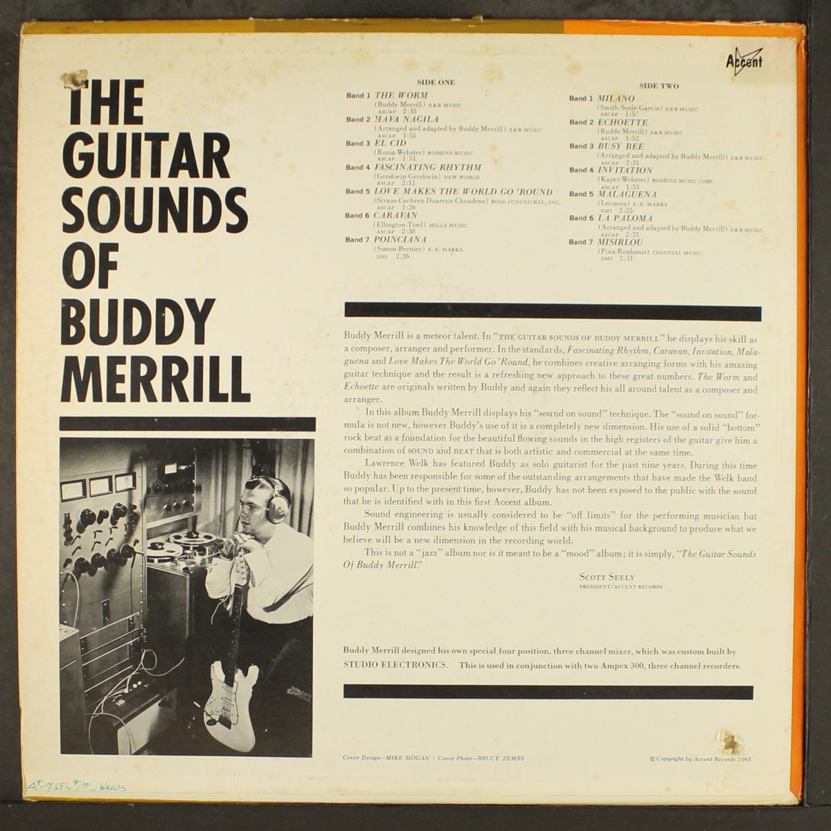 the guitar sounds of by BUDDY MERRILL