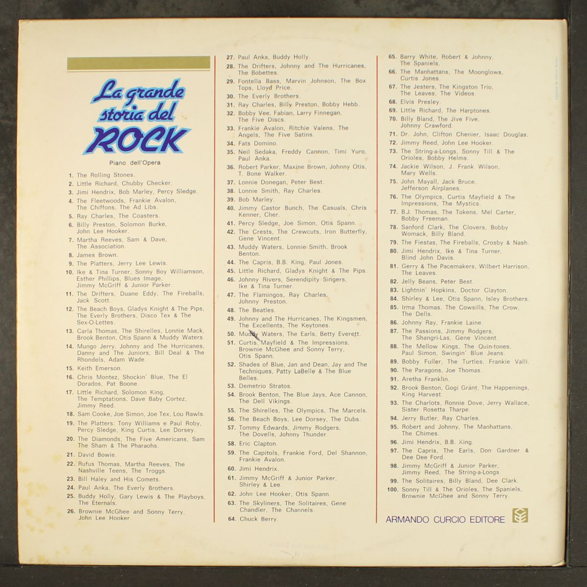 la grande storia del rock by VARIOUS