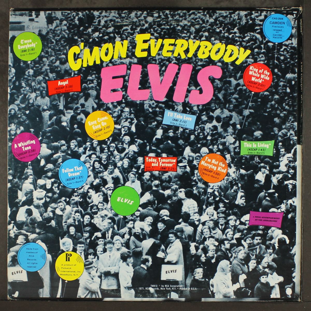 c'mon everybody by ELVIS PRESLEY
