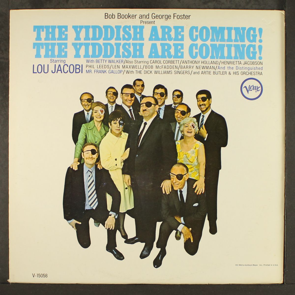 the yiddish are coming! the yiddish are coming! by BOB BOOKER & GEORGE FOSTER