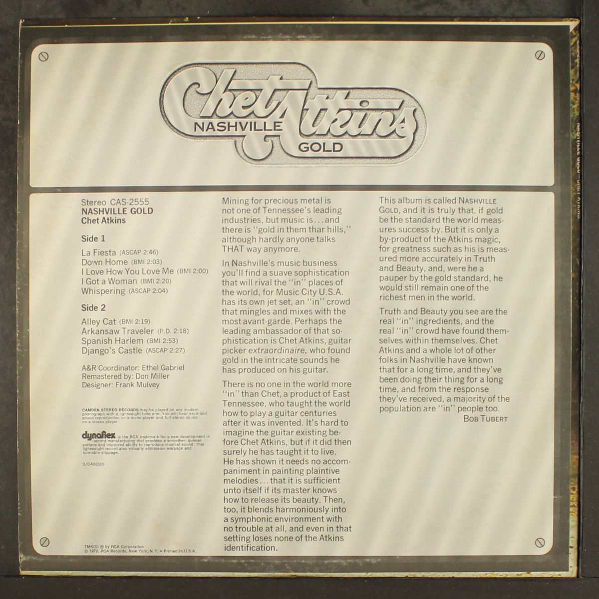 nashville gold by CHET ATKINS
