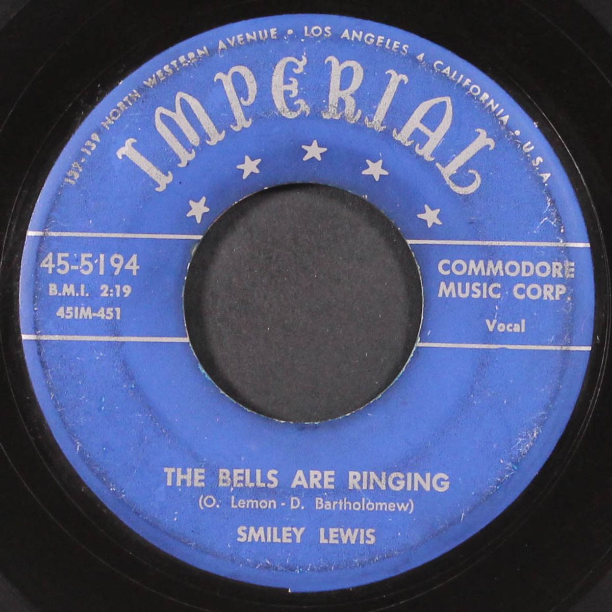 lillie mae / the bells are ringing by SMILEY LEWIS