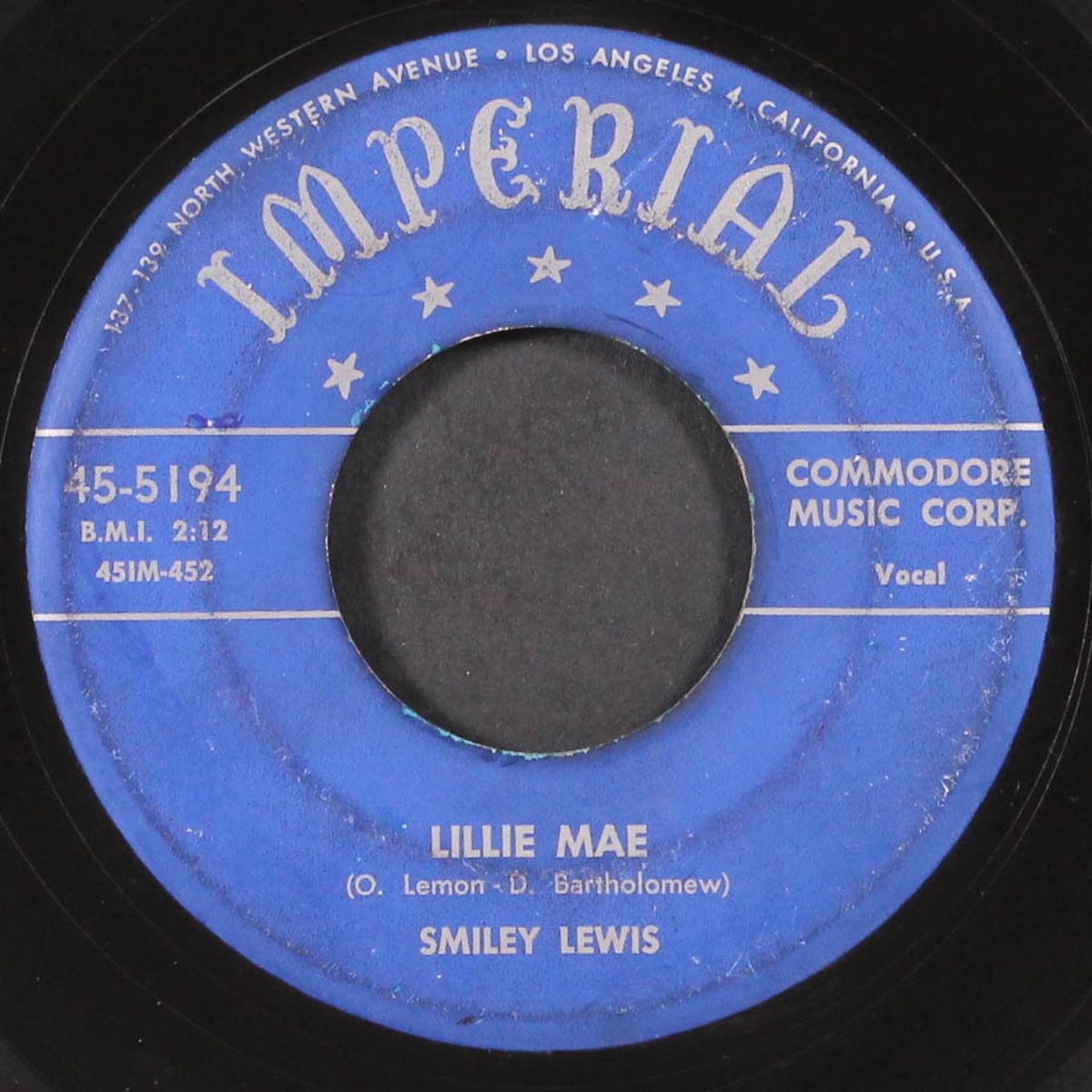 lillie mae / the bells are ringing by SMILEY LEWIS