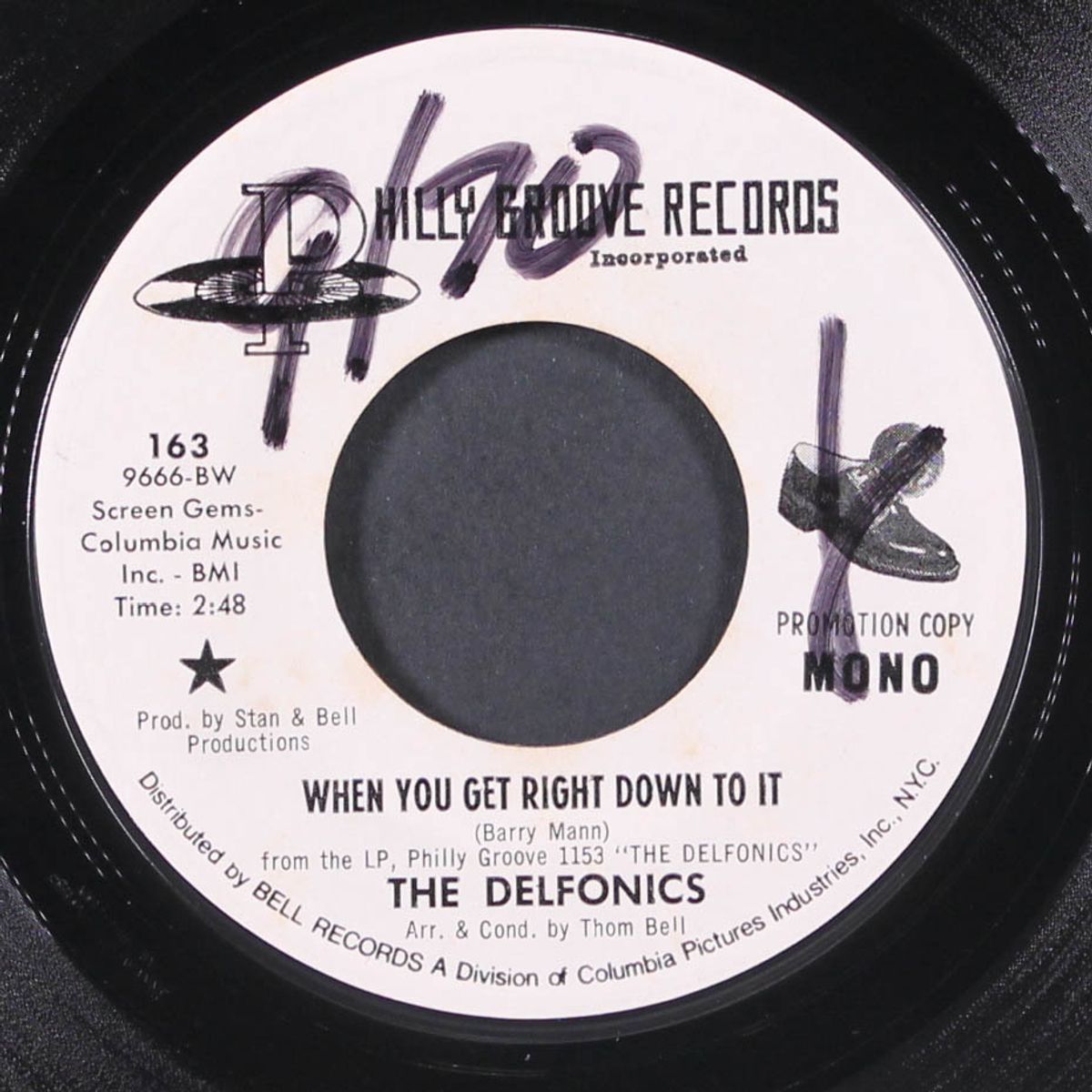 when you get right down to it / mono by DELFONICS