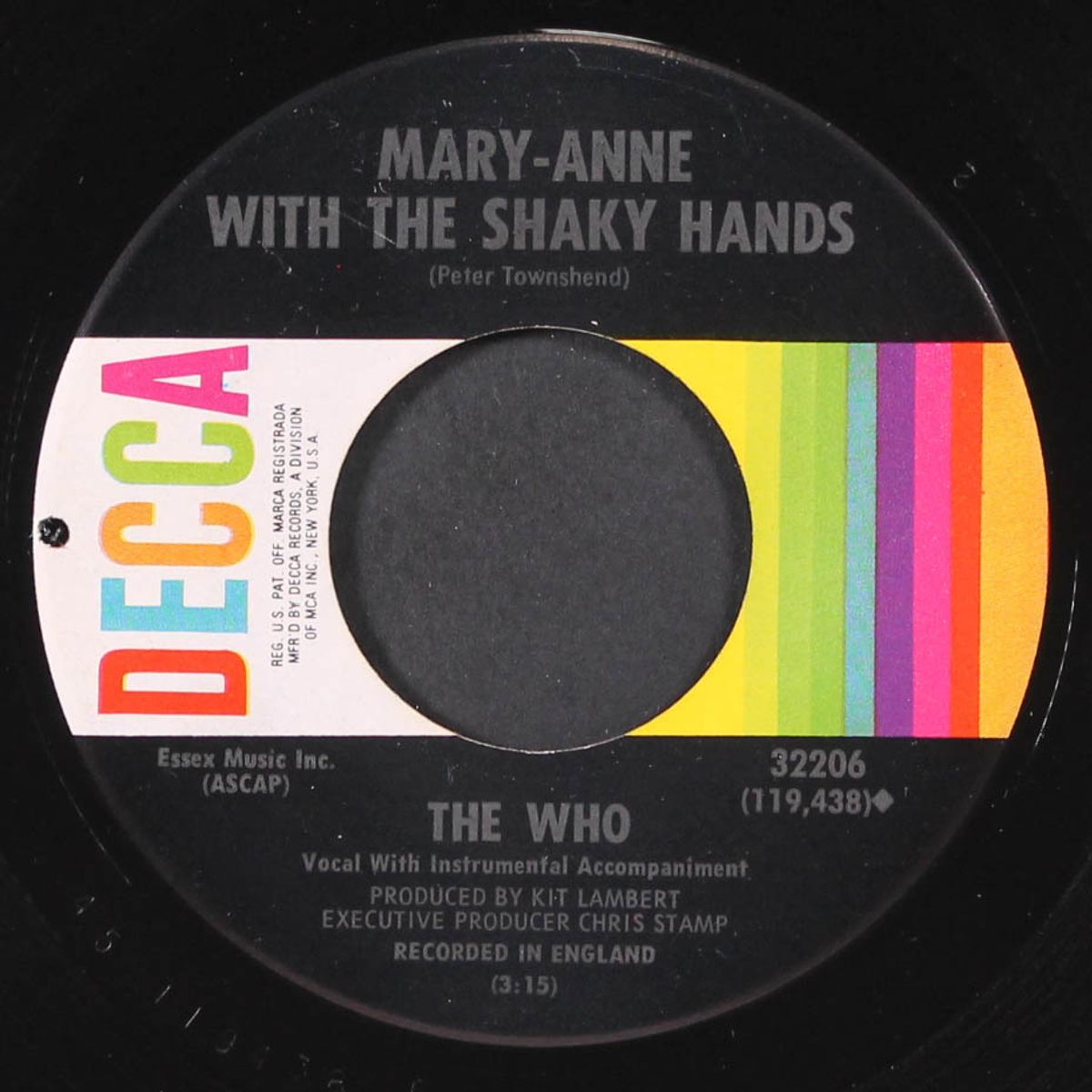 i can see for miles / mary-anne with the shaky hands by WHO