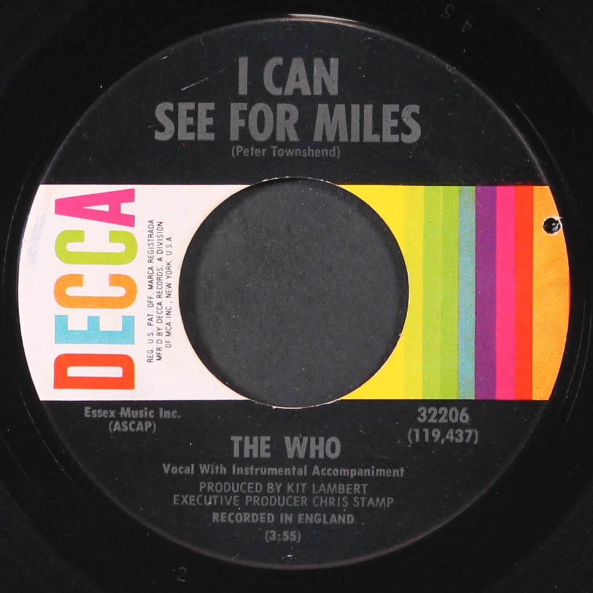 i can see for miles / mary-anne with the shaky hands by WHO