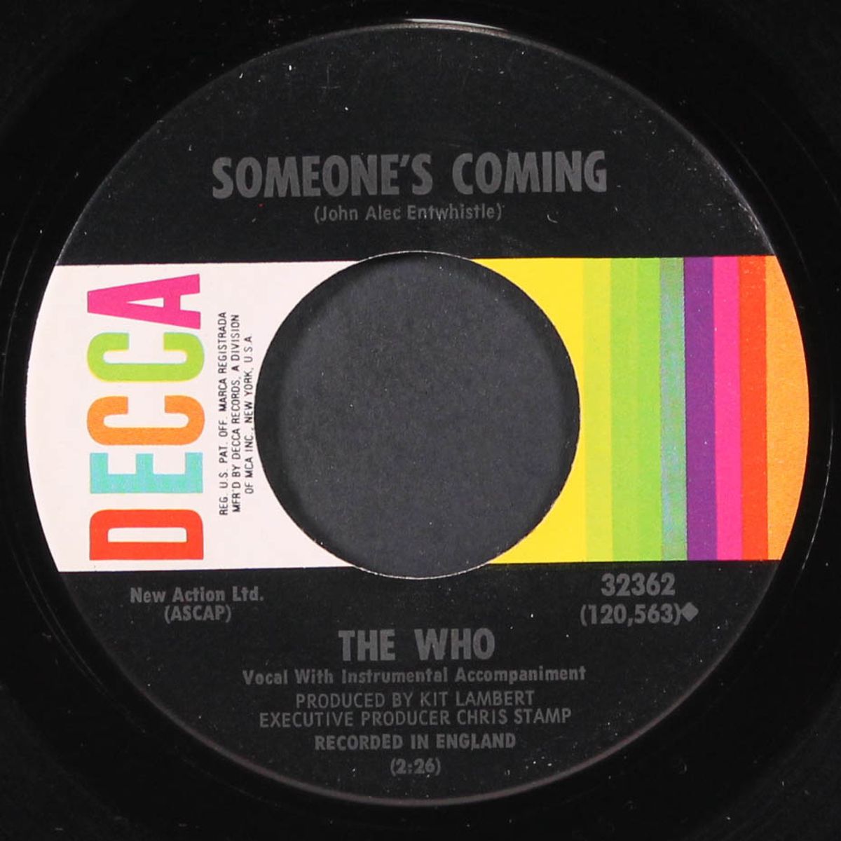 magic bus / someone's coming by WHO
