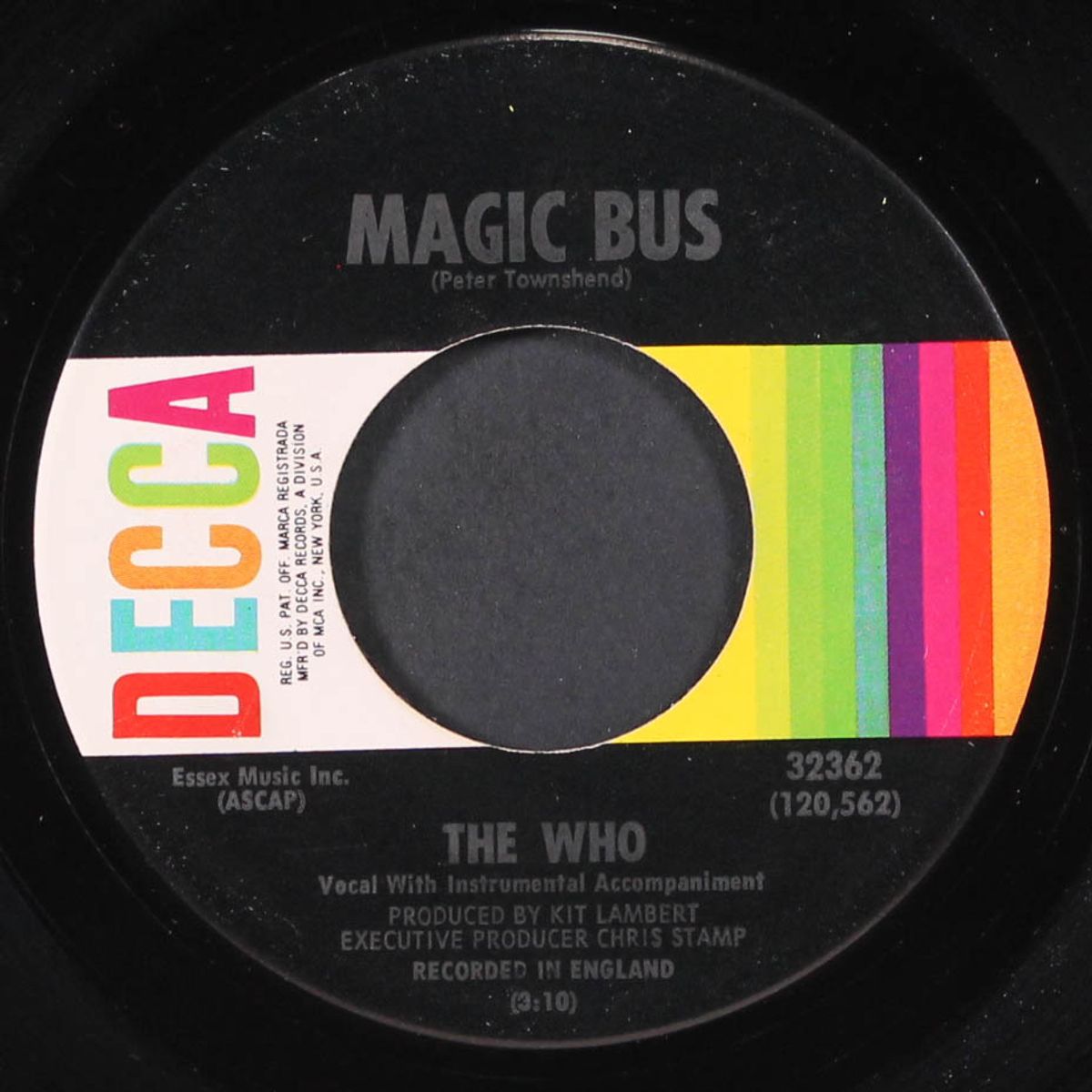 magic bus / someone's coming by WHO