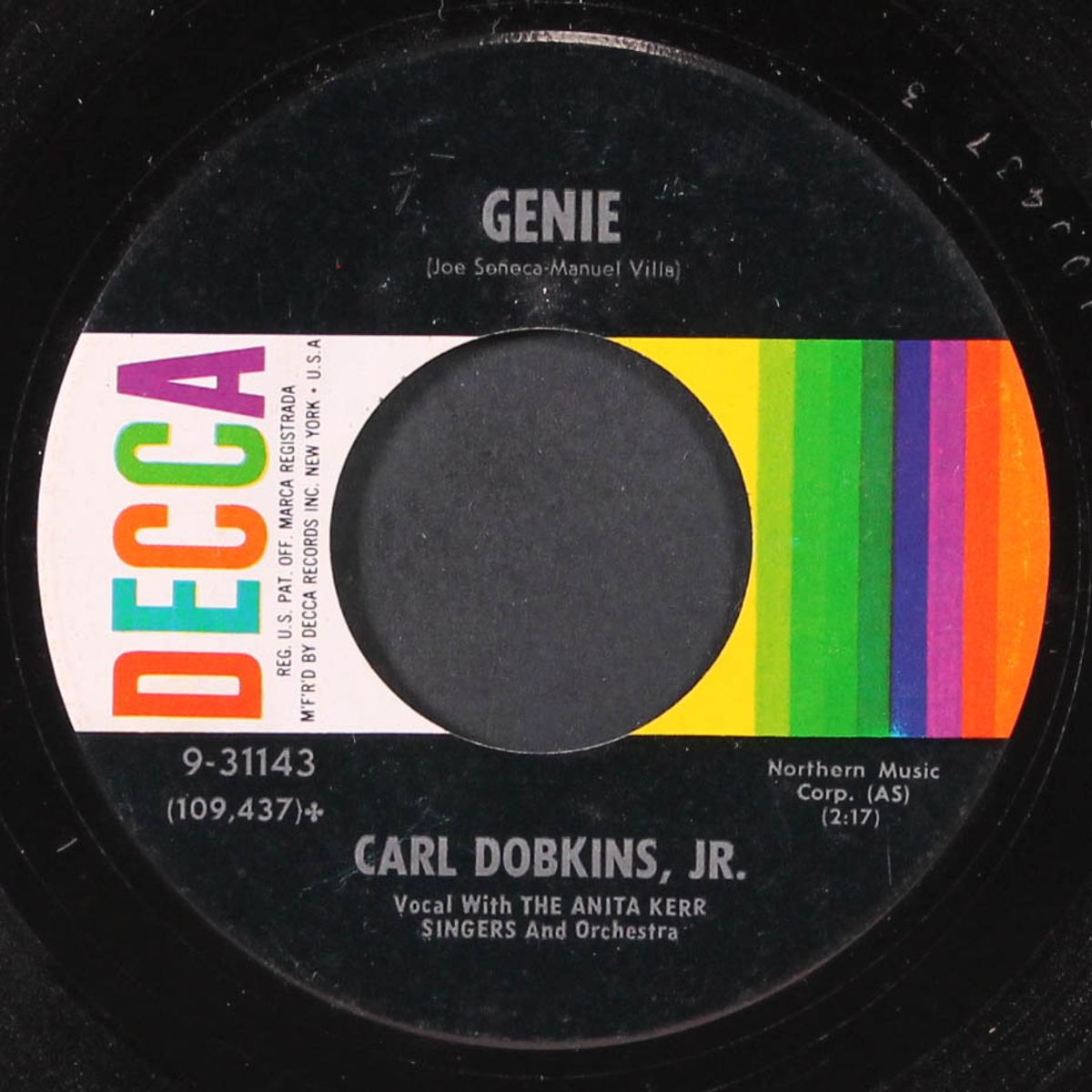 a different kind of love / genie by CARL DOBKINS, JR.