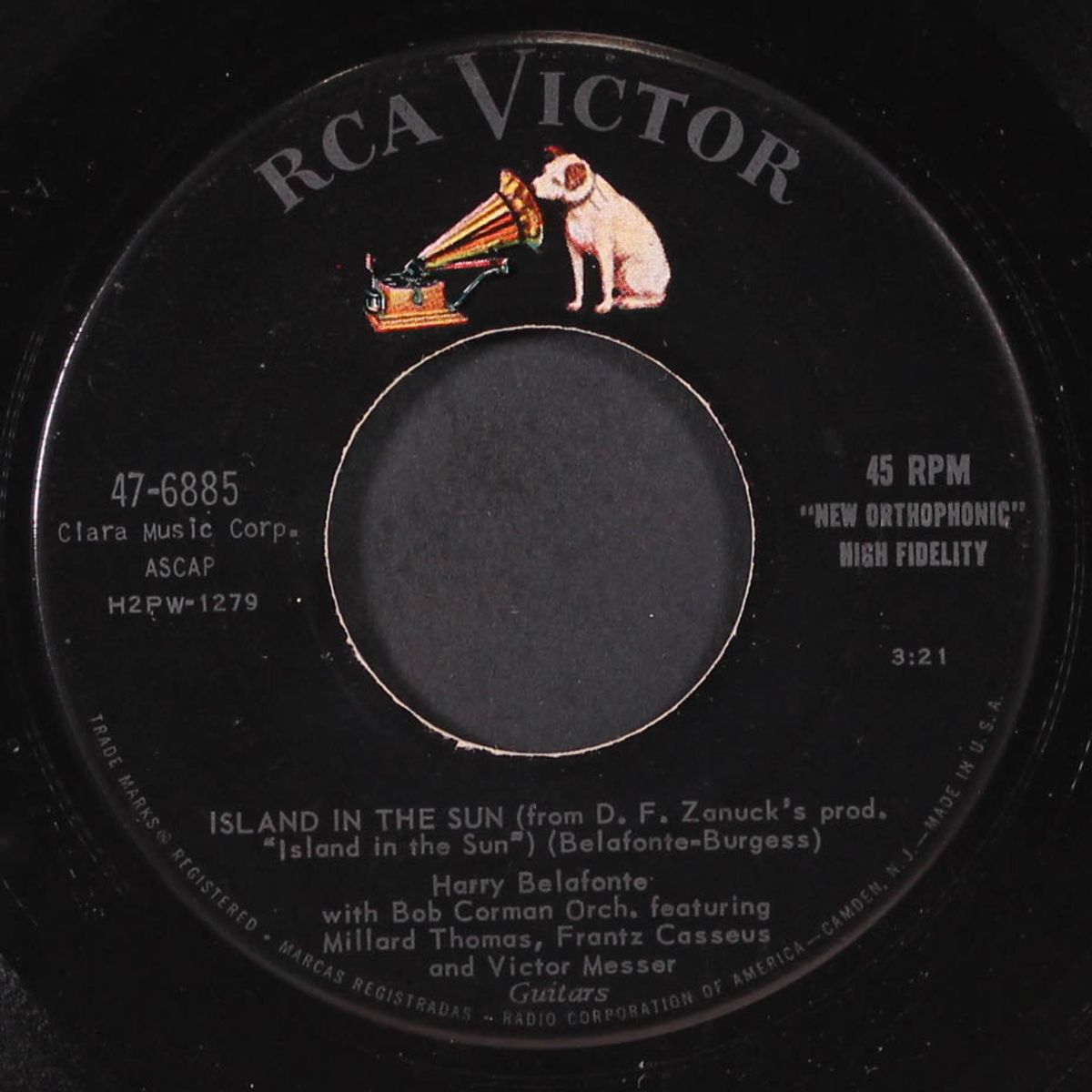 cocoanut woman / island in the sun by HARRY BELAFONTE