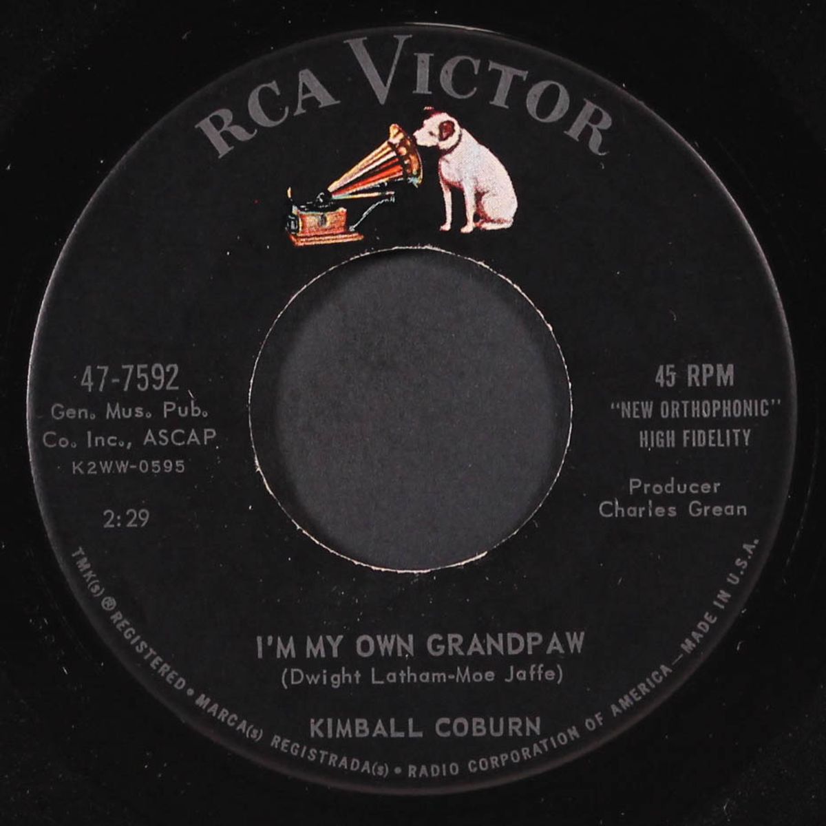 kam and pam / i'm my own grandpaw by KIMBALL COBURN