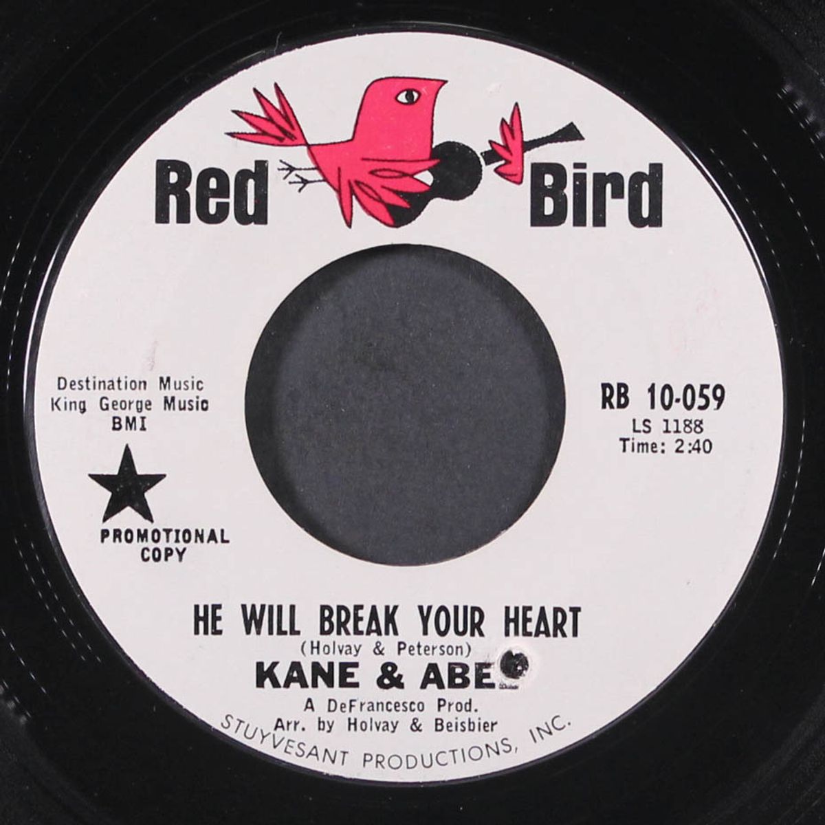 he will break your heart / the twist is back by KANE & ABEL