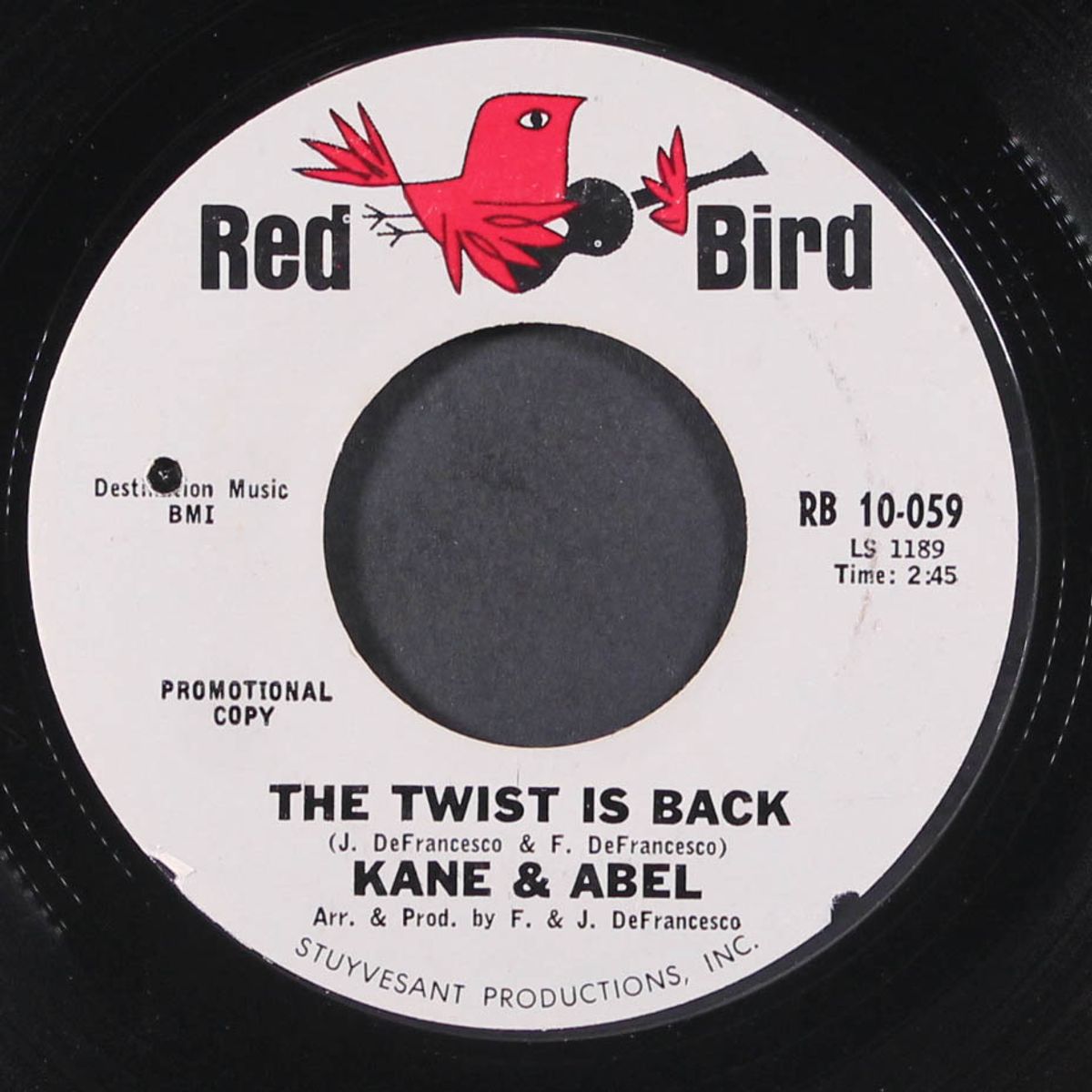 he will break your heart / the twist is back by KANE & ABEL