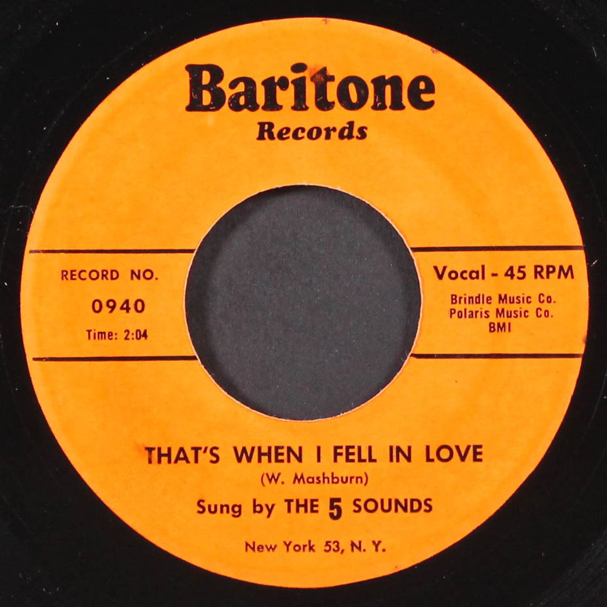 that's when i fell in love / good time baby by 5 SOUNDS