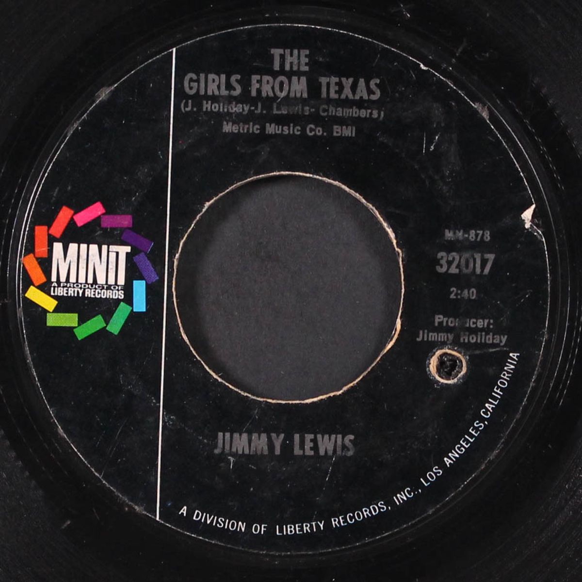 let me know / the girls from texas by JIMMY LEWIS