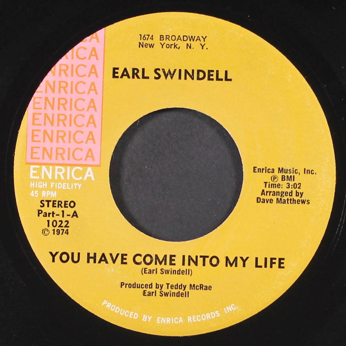 you have come into my life / pt. 2 by EARL SWINDELL