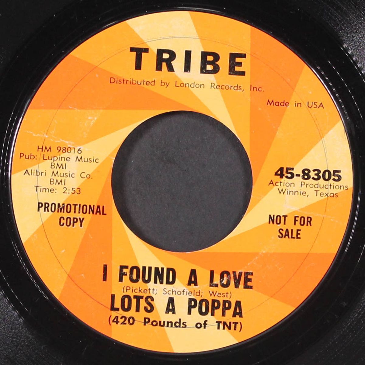 that's where it's at / i found a love by LOTS A POPPA
