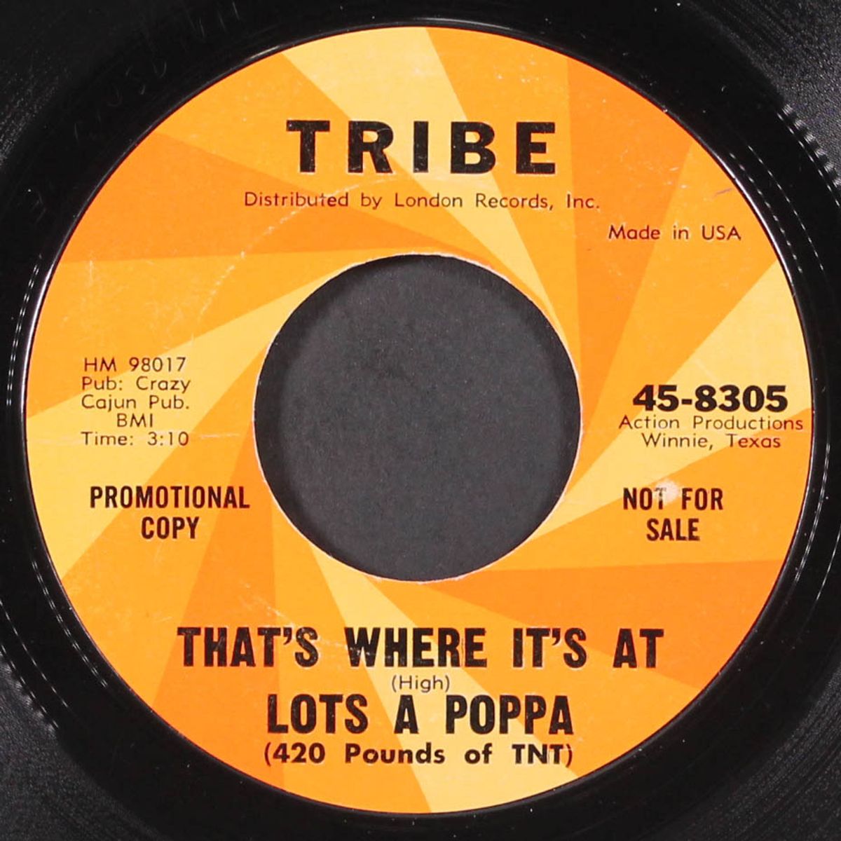 that's where it's at / i found a love by LOTS A POPPA