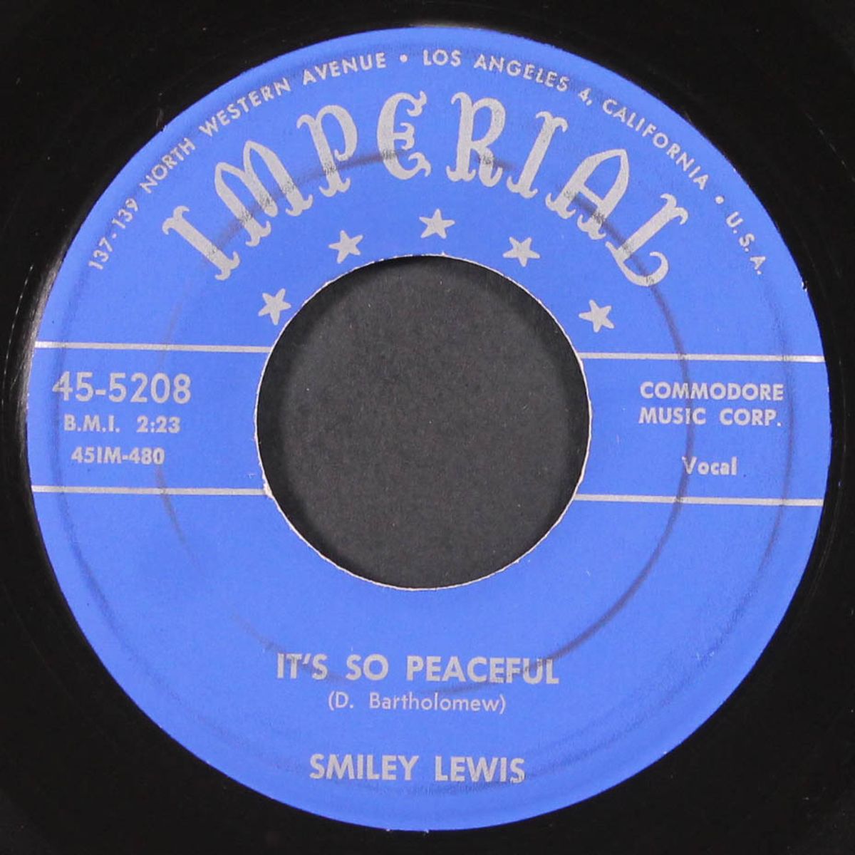 gumbo blues / it's so peaceful by SMILEY LEWIS
