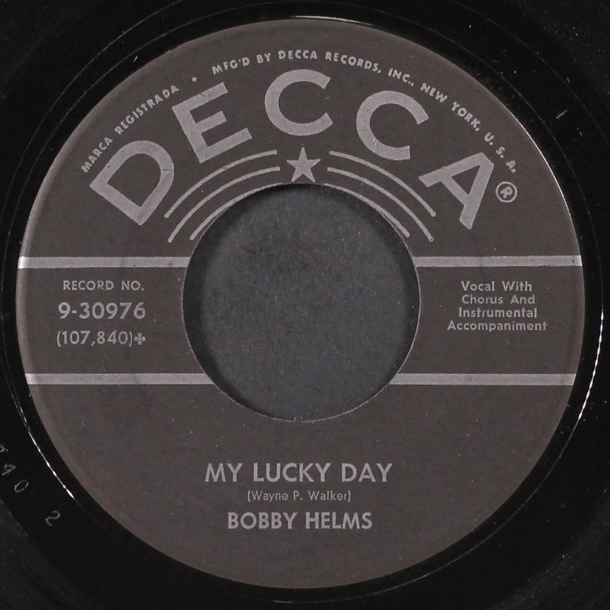 hurry baby by BOBBY HELMS