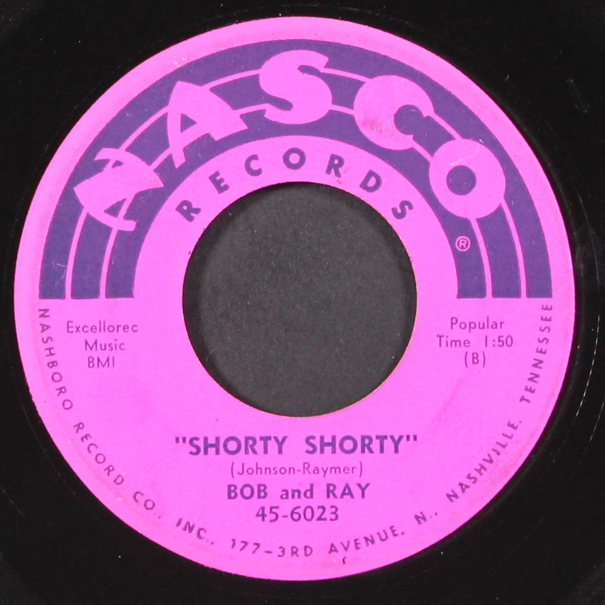 love you a thousand ways / shorty shorty by BOB & RAY