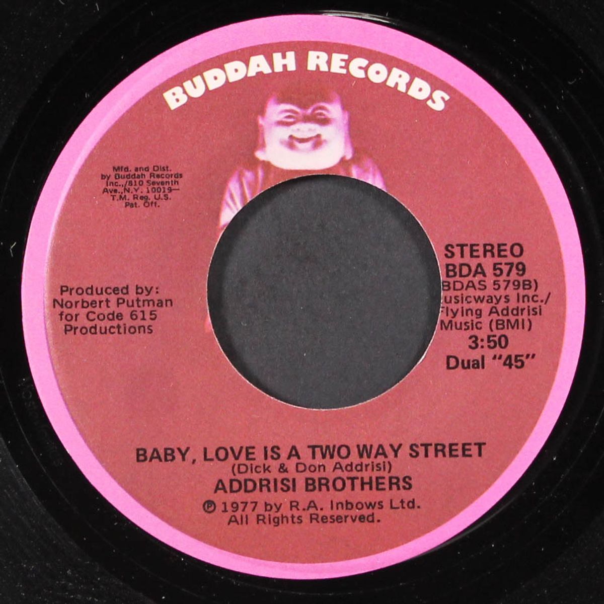 does she do it like she dances / baby love is a two way street by ADDRISI BROTHERS