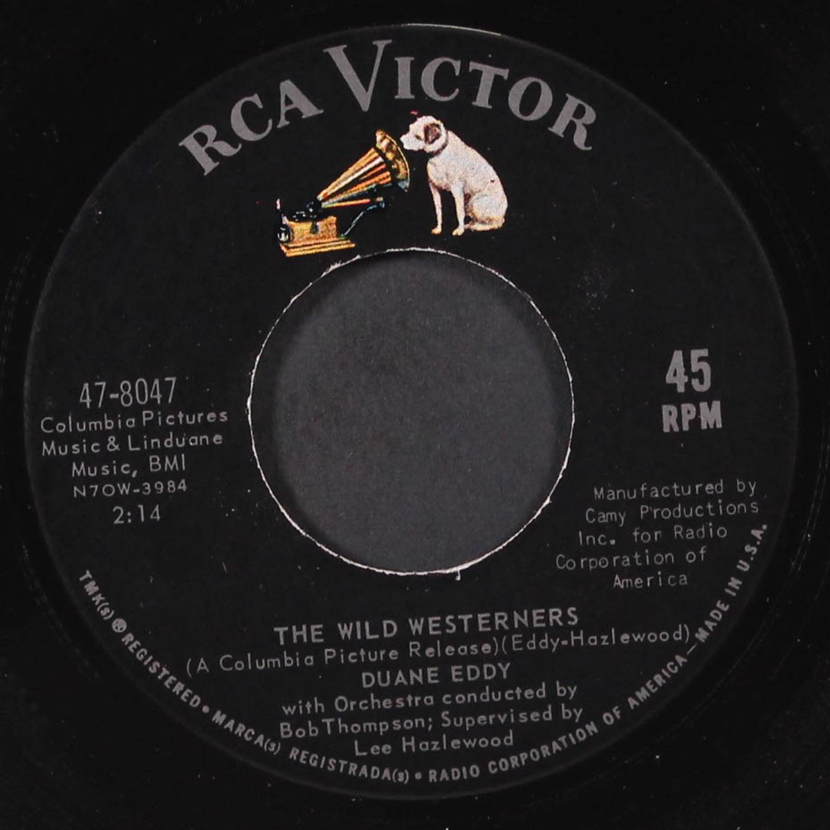 the ballad of paladin / the wild westerners by DUANE EDDY