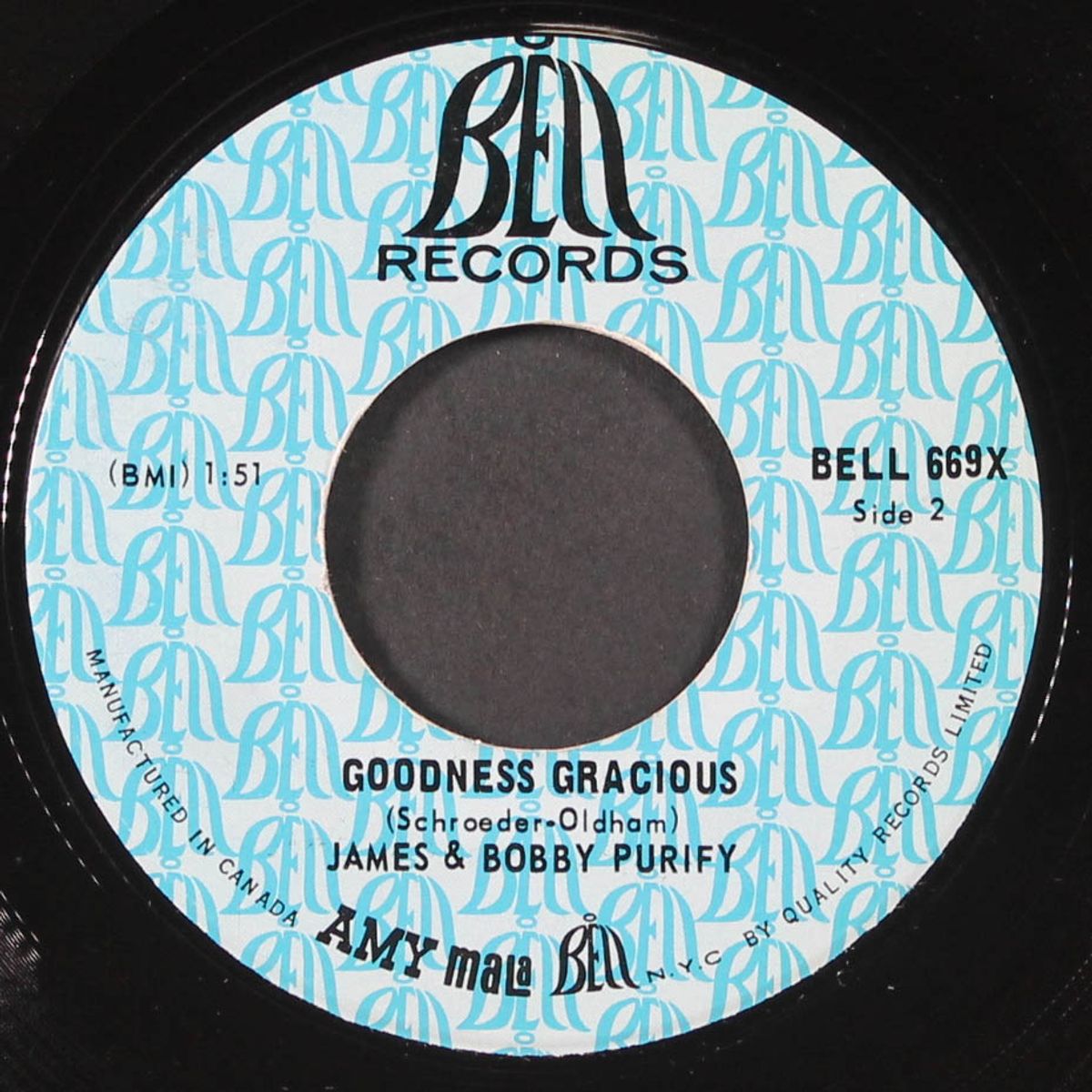 shake a tail feather / goodness gracious by JAMES & BOBBY PURIFY