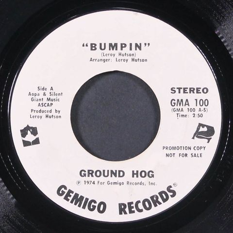 GROUND HOG