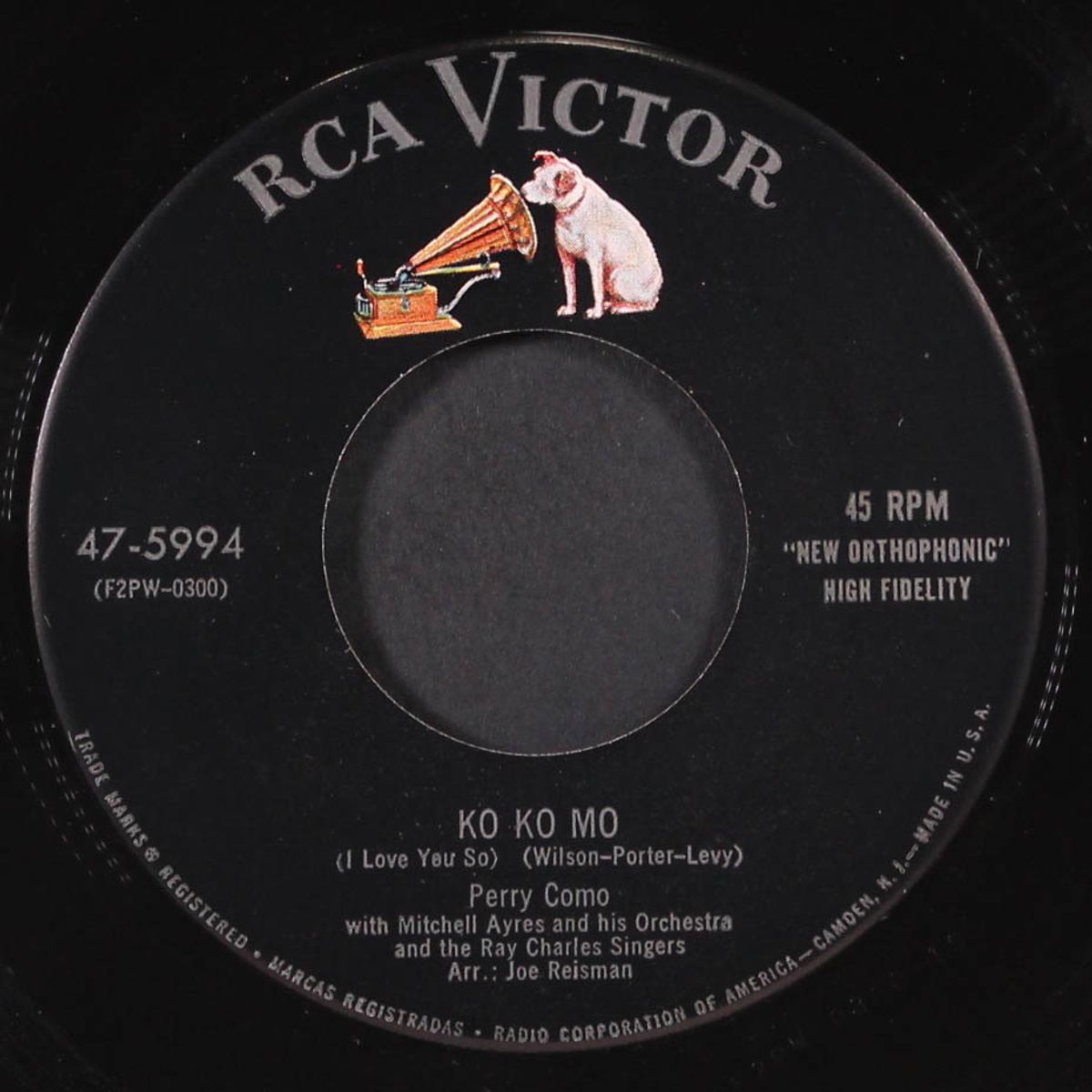 ko ko mo / you'll always be my lifetime sweetheart by PERRY COMO