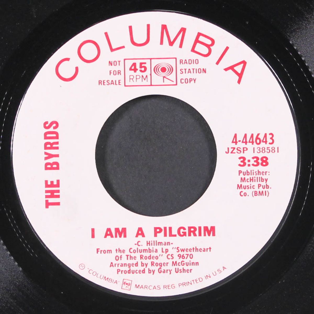 pretty boy floyd / i am a pilgrim by BYRDS