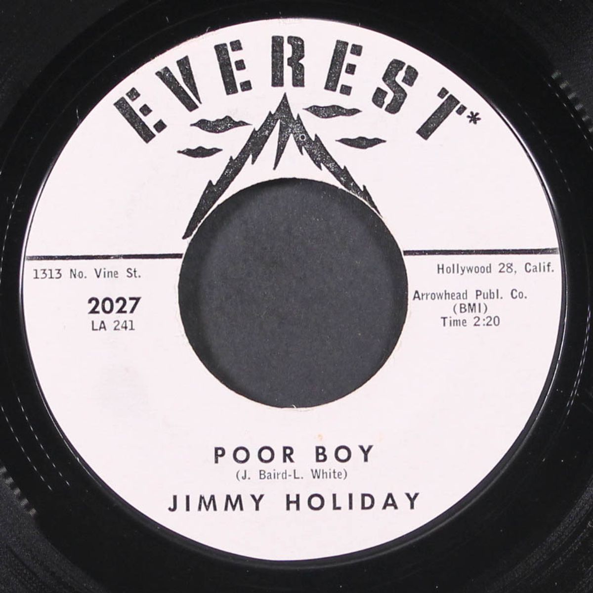 don't laugh / poor boy by JIMMY HOLIDAY