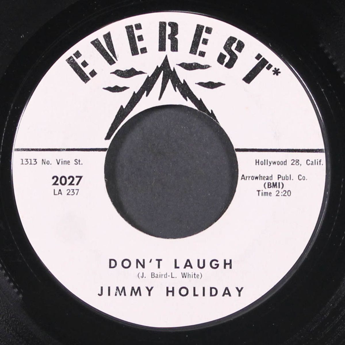 don't laugh / poor boy by JIMMY HOLIDAY