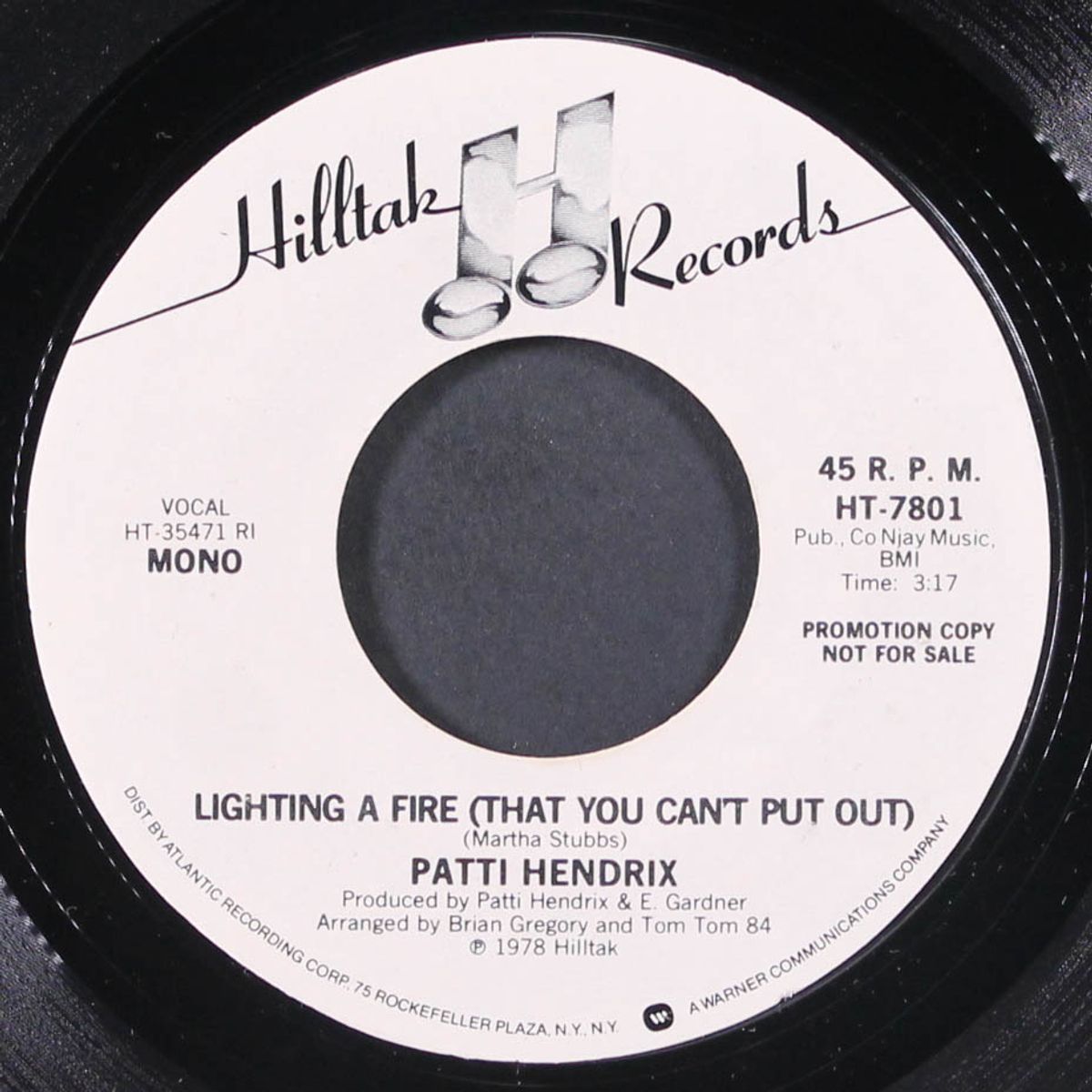 lighting a fire / mono by PATTI HENDRIX