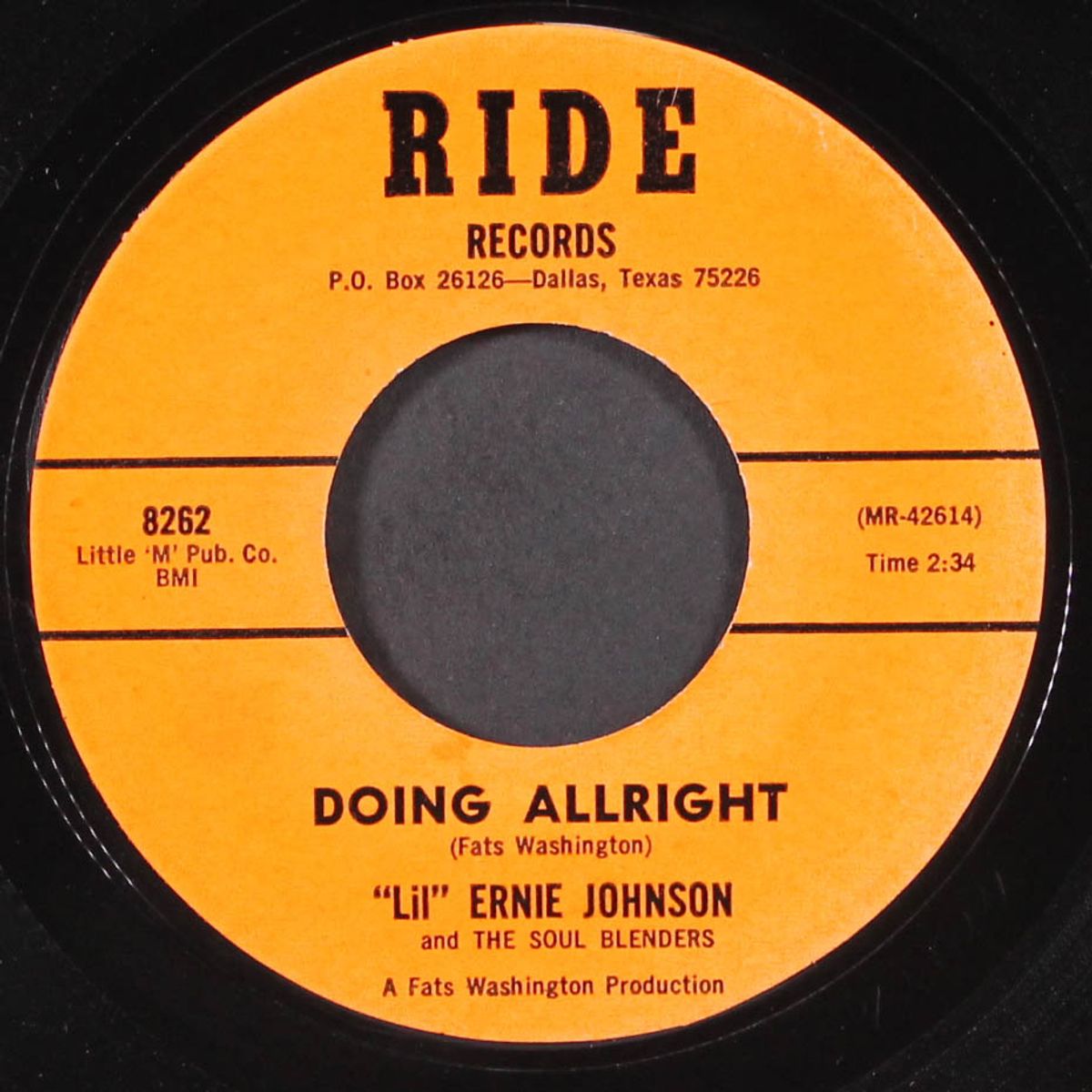 loving you / doing allright by LIL ERNIE JOHNSON