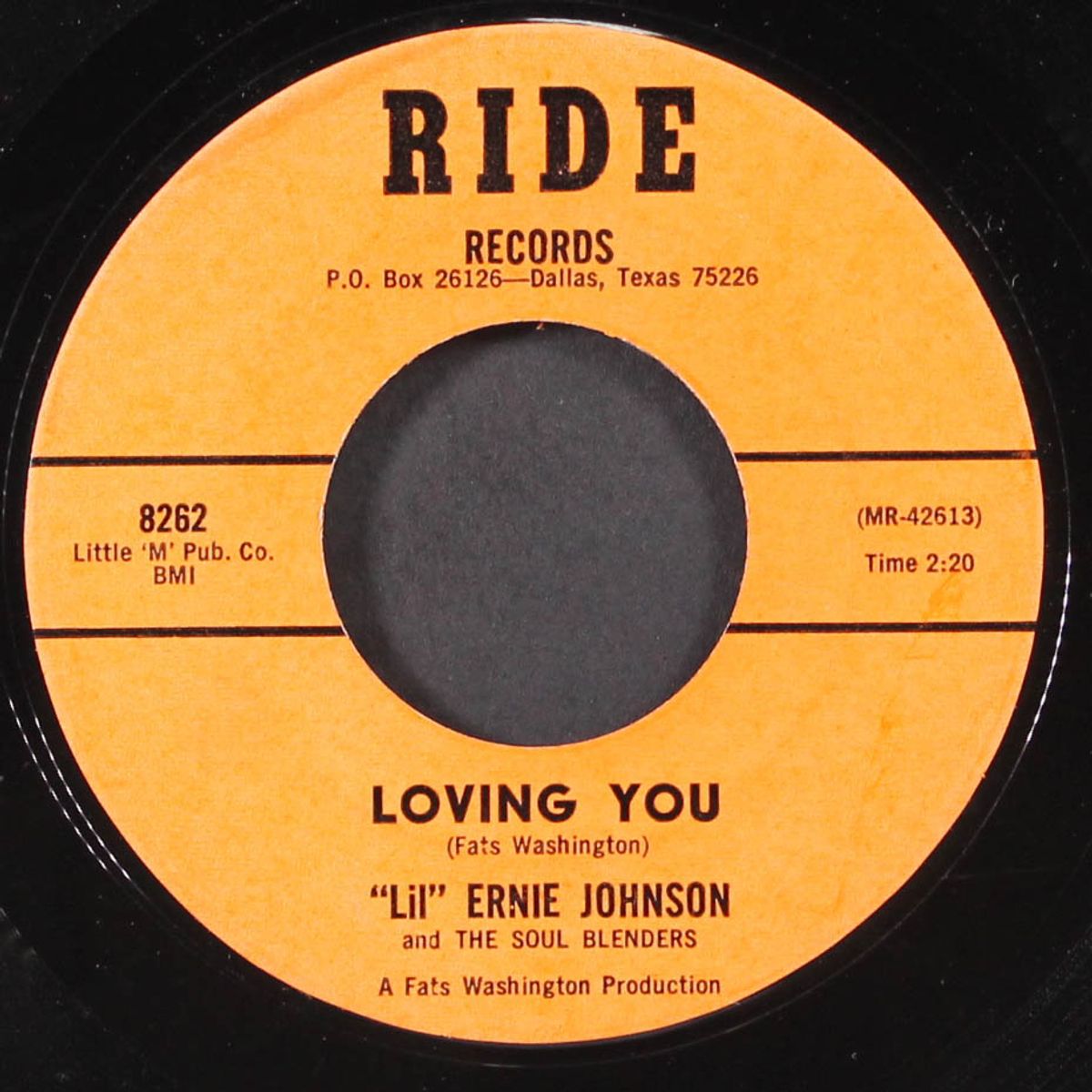 loving you / doing allright by LIL ERNIE JOHNSON