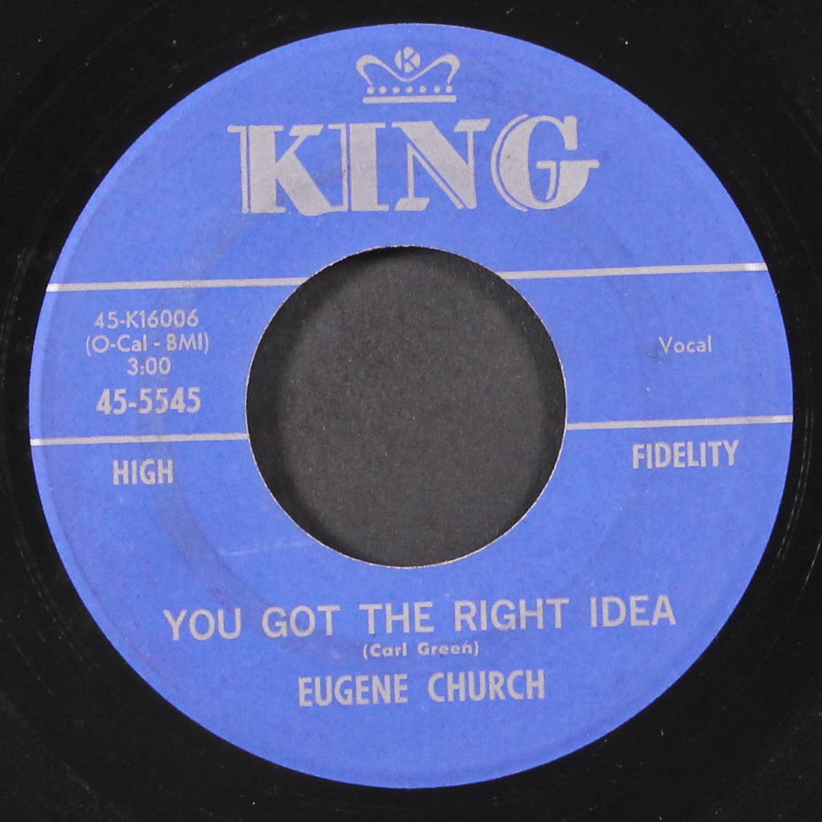 mind your own business / you got the right idea by EUGENE CHURCH