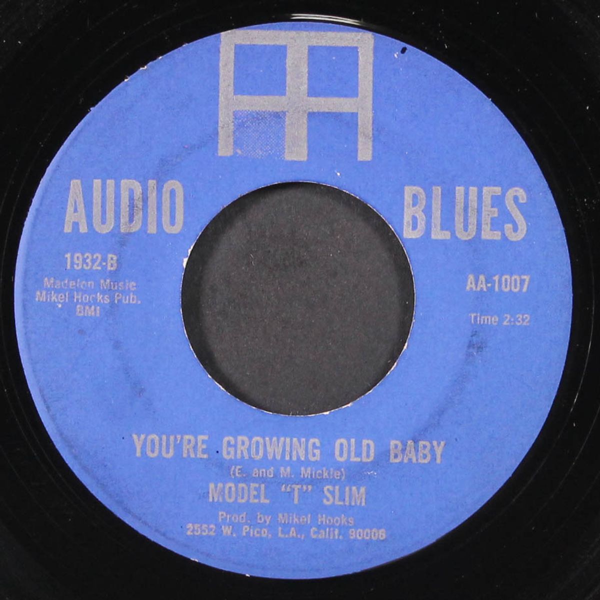 you're growing old baby / somebody voodooed the hoodooman by MODEL T SLIM