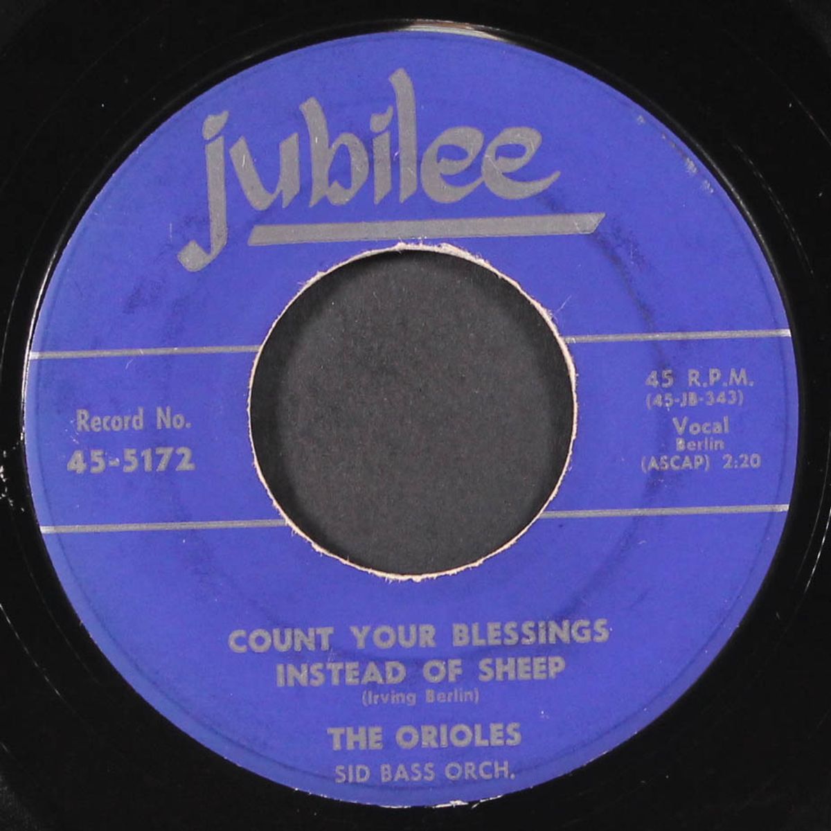 runaround / count your blessings instead of sheep by ORIOLES